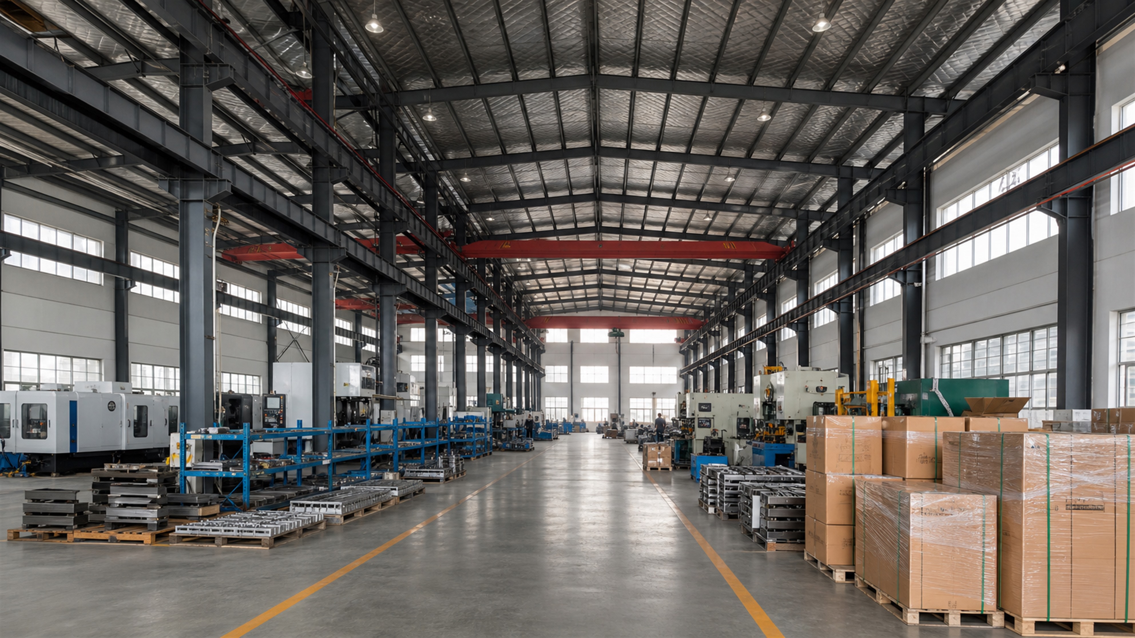 Custom metal fabrication workshop