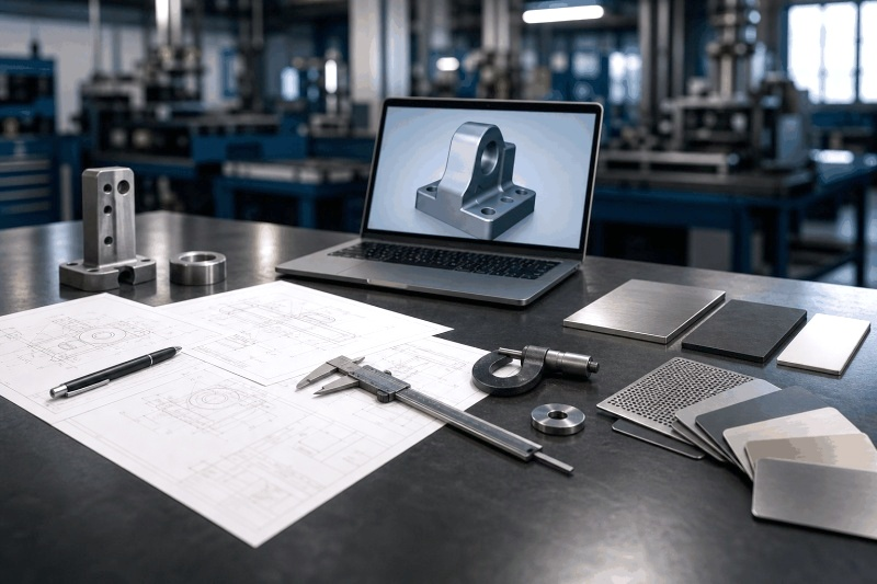 Drawing-based precision metal manufacturing